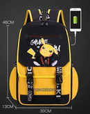 MOCHILA POKEMON PICACHU - ESCOLAR / MULTIUSO - UNISEX