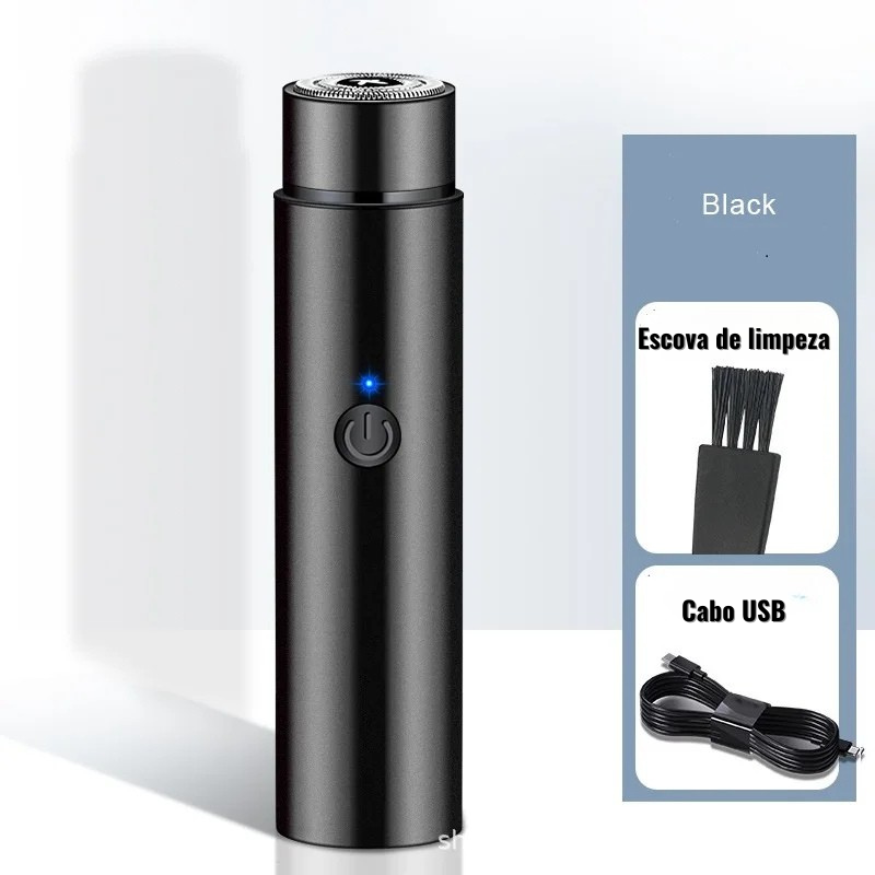Depilador Portátil Mini para Corpo, Rosto, virilhas, axilas, para Homens e Mulheres