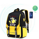 MOCHILA POKEMON PICACHU - ESCOLAR / MULTIUSO - UNISEX
