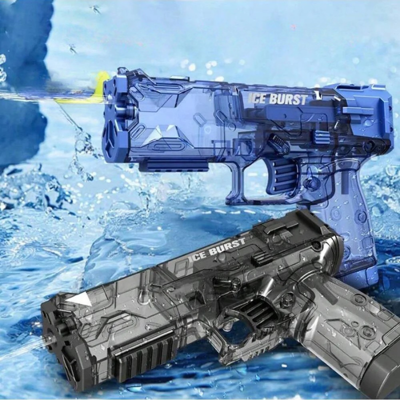 Pistola de Água Transparente para o Verão - Diversão Refrescante ao Ar Livre