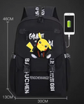 MOCHILA POKEMON PICACHU - ESCOLAR / MULTIUSO - UNISEX