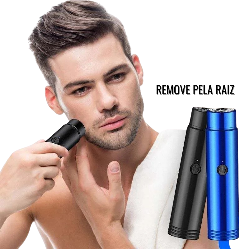 Depilador Portátil Mini para Corpo, Rosto, virilhas, axilas, para Homens e Mulheres