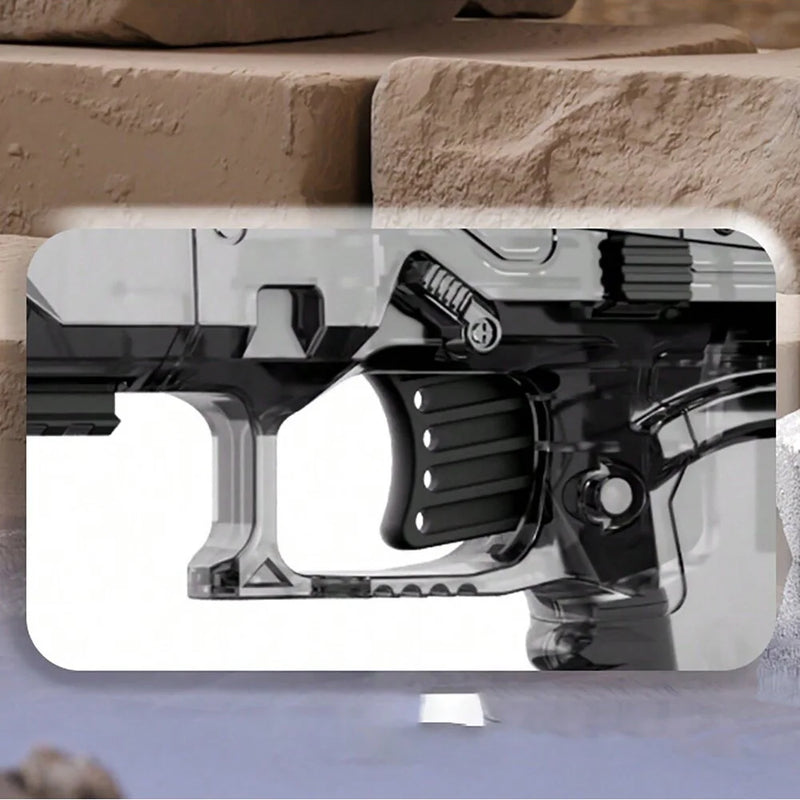 Pistola de Água Transparente para o Verão - Diversão Refrescante ao Ar Livre