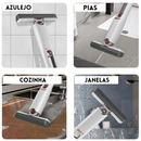 Mini Mop Squeeze - rodo / limpador de superfícies com sistema escorredor e dobrável